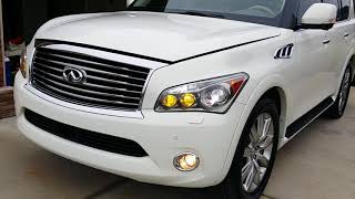 2011 Infiniti QX56 LED upgrade test 1