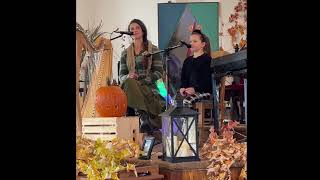 Màiri Britton and Ruby MacDonald singing Gaelic songs at Hillsborough, Cape Breton, Nova Scotia