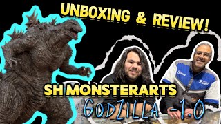 GODZILLA: UNBOXING & REVIEW GODZILLA -1.0 SH MONSTERARTS FIGURE