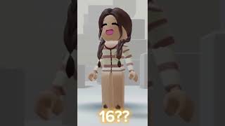 Guess how old am i!!! (easy) #shorts #fyp #roblox #guess #my #age