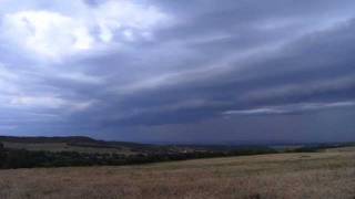 timelapse squall line 14.8.2011 u Řevničova