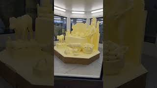 🐄🧈"The Art of Butter: A Tribute to PA Dairy Farmers and Consumers"🐄🧈#butter #sculpture