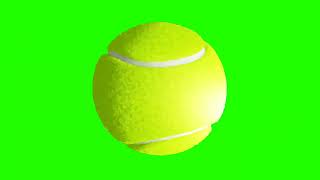 Tennis Ball Animation/ Tennis Green Screen