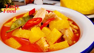 Легко, но вкусно! РЕЦЕПТ КАРРИ С ТАЙСКИМ АНАНАСОМ - тайская еда l Вкусная еда