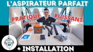 NOUVEAUTÉ ! Aspirateur encastrable pour camping car + Tuto INSTALLATION *Instant Camping-Car*