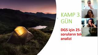 DGS KAMP 3. GÜN 1. DERS