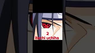 Top6 strongest Genjutsu user in uchiha #anime #naruto #uchiha #shorts