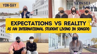 Expectations vs Reality as an international student living in Songdo