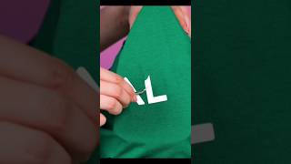 How to remove sublimation print from t-shirt hack #ytshorts #sticker #tipsandtricks