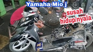 Cara mengatasi pengapian yang hilang pada Mio j