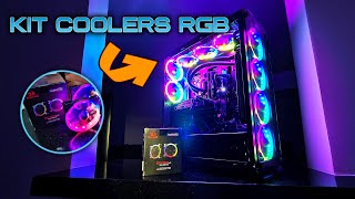 MELHOR COOLER RGB CUSTO BENEFICIO? REDRAGON GC-F008