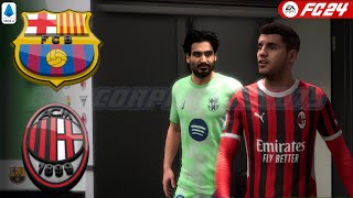 Barcellona Vs Milan - Amichevoli Estive 2024/25 - FC 24 [COM vs COM]