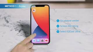 Jak korzystać ze Screen Mirroring na iPhone z Ezcast
