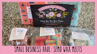 SMALL BUSINESS HAUL: SEMO WAX MELTS