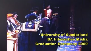 University of Sunderland - BA Interactive Media Graduation Ceremony 2000