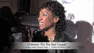 Lil Mama @ Diddys Grammy after party