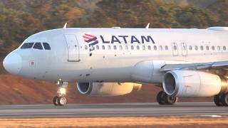 Avião Decolando: Airbus A320 LATAM PR-MAK