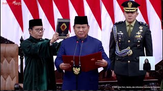 Pelantikan Presiden dan Wakil Presiden Republik Indonesia Periode 2024-2029 | Gedung MPR RI