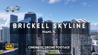 Brickell Skyline [Short Cinematic Drone Footage, Miami in 4k] #miamibrickell #brickell