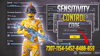 UPDATE 2.9.0 🔥 Best Zero Recoil Sensitivity CODE + Control settings for Pubg Mobile/BGMI in 2023