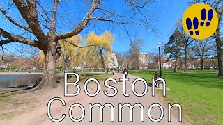 Boston Common and Public Garden Walking Tour - HD