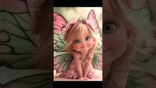 little fairy princess | Generated By Ai | #fairytail #princess #ainimation #baby #babygirl #cute