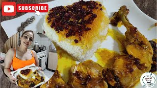 how to make chicken with onion sauce recipe |step by step | tutorial