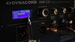 Видеообзор акустических систем Dynacord AXM 12A