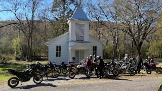 Yamaha XT225 Goes on an Alabama Adventure Ride