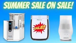 AquaTru Reverse Osmosis Water Filtration AirDoctor Air Purification And AromaTru Summer Sale On Sale