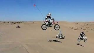 Slow Motion Sand Dune Jump 1