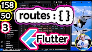 50_routes  | Flutter Course 2024 بالعربى