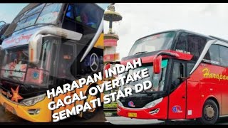 Terekam Kamera..!! Beginilah ketika bus hampir gagal nyalip #busaceh  #sempatistar#harapanindah