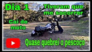 MEU ACIDENTE NO TREINO DE OFF ROAD / CAPACETE SALVOU MINHA VIDA