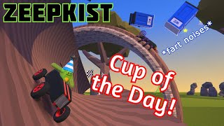 Am I Winning or Just Barely Surviving in this Zeepkist Cup of the Day?