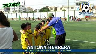 ENTREVISTA A ANTONY HERRERA PROF. DEL CANTOLAO SAN MARTIN Y SAN MIGUEL EN LA COPA KIDS ESTUDIANTIL