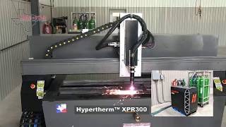 Ranger CNC Plasma Table & Hypertherm XPR300 cutting 1/2" Steel