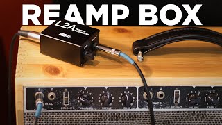 Build and Test of the L2A Re-Amp Box by DIYRE