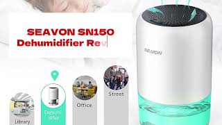 The SEAVON 35 oz SN150 Dehumidifier Review (Tight Budget)