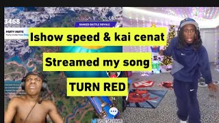 KAI CENAT & ISHOW SPEED STEAMED MY SONG TURN RED !!! M dot R - Cook & Vibe