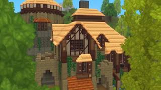 Строительство Hytale - лучше чем в майнкрафт? Новости хайтейл. Замки, строения, блоки.