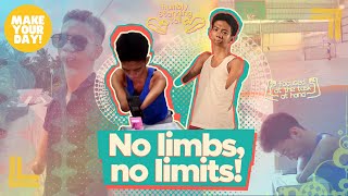 No limbs, no limits! | Make Your Day