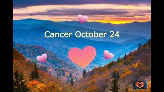 Cancer LOVE October 24 - Frantic & Scattered, leads to new love