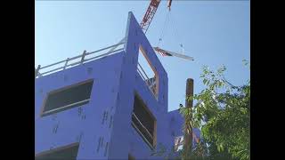 Topping Out - Placing the Beam