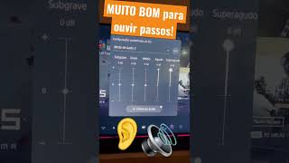 Ouvir passos no COD ou Fortnite com pulse 3D no ps5 #shorts