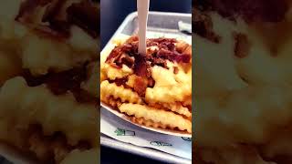 Bacon Cheesy Fries 🍟 🍟#shorts #fries #shakeshack