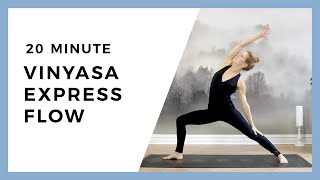 20-Minute Lunch Break Power Yoga Flow for Full-Body Flexibility and Strength