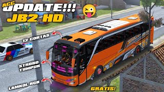 FULL ACC!!! KODENAME JB2HD FULL STROBO & 12 CORONG ATAS MN X RPC BUSSID V4.2 TERBARU