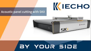 Acoustic panel cutting with SKII and the acceleration can reach 2g.