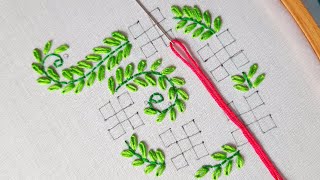 Hand Embroidery Designs// Beautiful and elegant Gujrati stitch designs